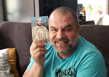 št. prap. Martin Kocourek, válečný veterán