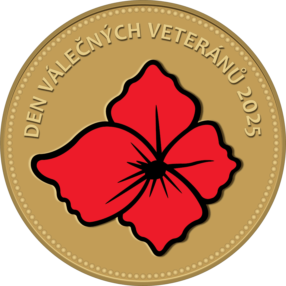 DiGiMÁK je obrázek zlaté mince, uprostřed je stylizovaný květ vlčího máku. V horní polovině mince je text Den válečných veteránů 2024, v dolní polovině text Ministerstvo obrany ČR. Text graficky vystupuje z povrchu. Mince je po svém obvodě tečkovaná.